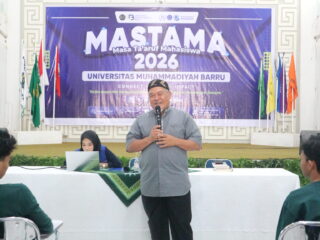 Dr. Syakir Jamaluddin, M.A. Ajak Mahasiswa Baru UNMUH-BARRU Jadi Kader Muhammadiyah Berkemajuan